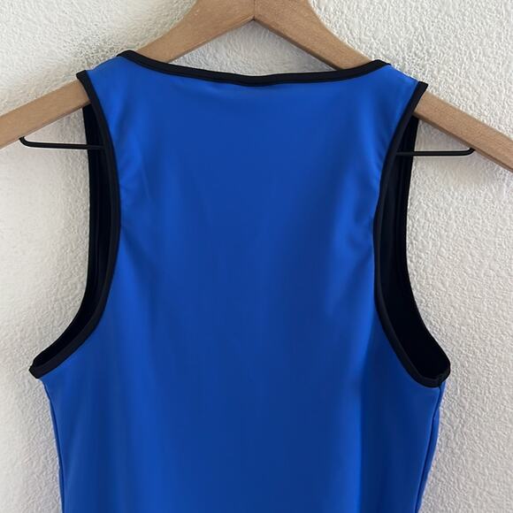NWT Rag & Bone Zip One Piece Swimsuit Cobalt Blue W294T14JK Medium - Picture 10 of 12
